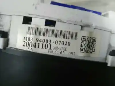 Peça sobressalente para automóvel em segunda mão quadrante por kia picanto 1.1 active referências oem iam 9400307020 9400307000 20041101