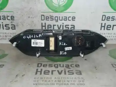 Peça sobressalente para automóvel em segunda mão comando de sofagem (chauffage / ar condicionado)  por kia rio concept referências oem iam 972501w270  972501w020