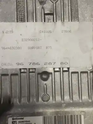 Second-hand car spare part ecu engine control for citroen ds4 1.6 hdi fap oem iam references 9678628780 sid807ev0 hw9666681180