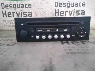 Peça sobressalente para automóvel em segunda mão sistema de áudio / rádio cd por peugeot 207 1.4 hdi referências oem iam 96643697xt00