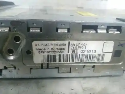 Pezzo di ricambio per auto di seconda mano impianto audio / radio cd per alfa romeo 147 (190) 1.6 t.spark distinctive riferimenti oem iam 7649378316 86351232082 735293234