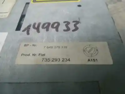 Pezzo di ricambio per auto di seconda mano impianto audio / radio cd per alfa romeo 147 (190) 1.6 t.spark distinctive riferimenti oem iam 7649378316 86351232082 735293234
