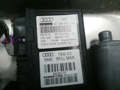Second-hand car spare part passenger side right window regulator for audi a8 (4e2) 4.2 quattro oem iam references 4e1959802 4e1959802005 