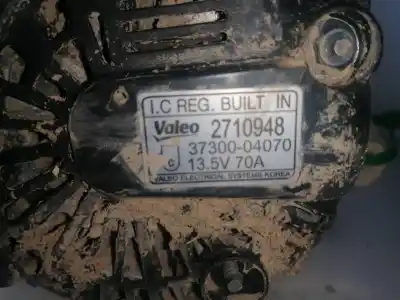 Pezzo di ricambio per auto di seconda mano alternatore per kia picanto 1.0 cat riferimenti oem iam 3730004070 70a 2710948