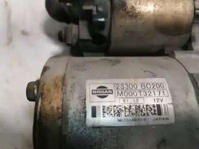 Peça sobressalente para automóvel em segunda mão motor de arranque por nissan note (e11e) tekna referências oem iam 23300bc200  m000t32171