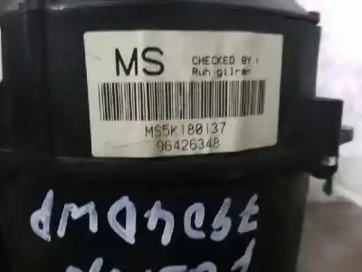 Peça sobressalente para automóvel em segunda mão quadrante por chevrolet kalos 1.4 sr referências oem iam 96426348  