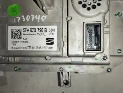 Peça sobressalente para automóvel em segunda mão quadrante por seat leon (kl1) fr referências oem iam 5fa920790b  