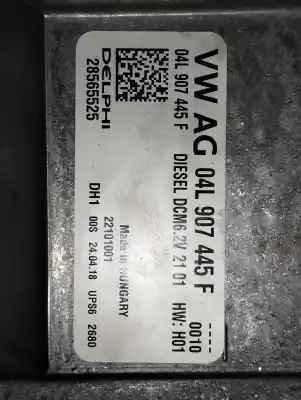 Автозапчастина б/у ебу контролер двигуна для seat ibiza v (kj1, kjg) 1.6 tdi посилання на oem iam 04l907445f  28565525