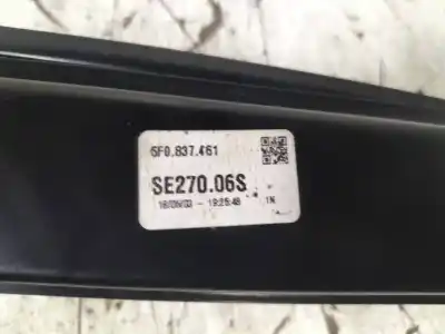 Автозапчасти б/у регулятор стекла переднего левого за seat ibiza v (kj1, kjg) 1.6 tdi ссылки oem iam 6f0837461  