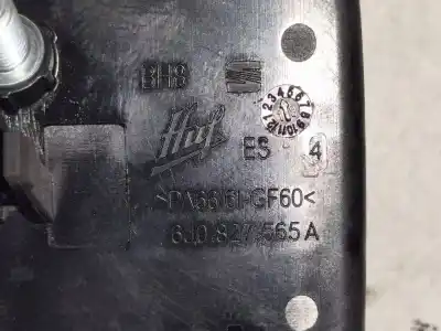 Автозапчастина б/у зовнішня ручка ворот для seat ibiza v (kj1, kjg) 1.6 tdi посилання на oem iam 6j0827565  