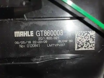 Автозапчасти б/у нагревательный вентилятор за seat ibiza v (kj1, kjg) 1.6 tdi ссылки oem iam gt860003  