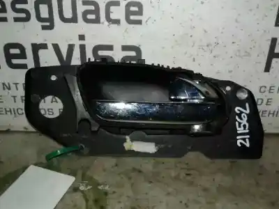 Second-hand car spare part interior left front handle for peugeot 607 (s2) 2.0 16v hdi fap cat (rhr / dw10bted4) oem iam references 9629160577