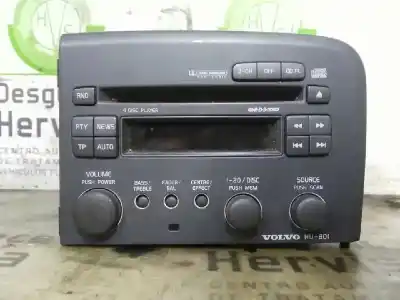 Peça sobressalente para automóvel em segunda mão sistema de áudio / rádio cd por volvo s80 berlina d5 referências oem iam 86511481