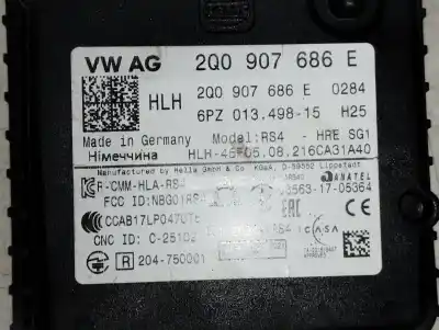 Second-hand car spare part electronic module for seat leon (kl1) fr oem iam references 2q0907686e  6pz01349815