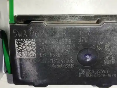 Peça sobressalente para automóvel em segunda mão módulo eletrônico por seat leon (kl1) fr referências oem iam 5wa952133b  5za01385521