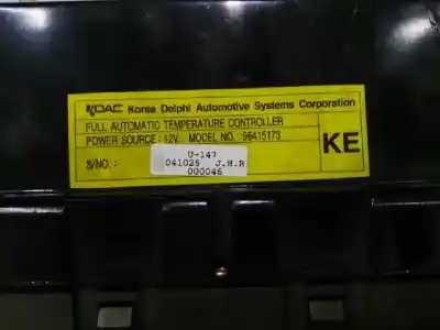 Second-hand car spare part climate control for daewoo tacuma sx oem iam references 96415173  