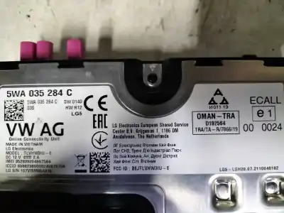 Second-hand car spare part electronic module for seat leon (kl1) fr oem iam references 5wa035284c  