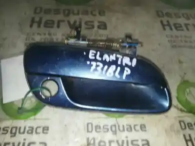 Peça sobressalente para automóvel em segunda mão puxador exterior frente direito por hyundai elantra (xd) 1.6 16v cat referências oem iam 