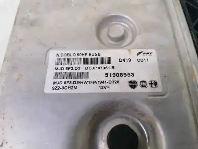 Автозапчасти б/у блок управления двигателем за fiat doblo ii cargo (263) 1.3 16v jtd cat ссылки oem iam 9z20ch2m  
