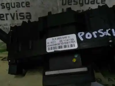 Автозапчастина б/у управління світлом для porsche cayenne (typ 9pa) s посилання на oem iam 7l5953549c 7l5953503 05114703