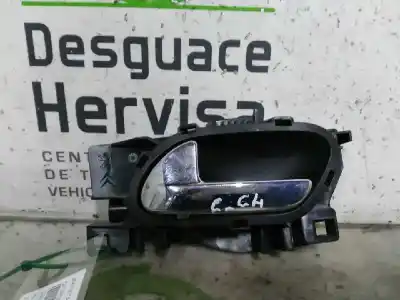 Peça sobressalente para automóvel em segunda mão puxador interior dianteiro esquerdo por citroen c4 grand picasso exclusive referências oem iam 96555518vd