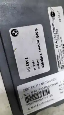 Second-hand car spare part ecu engine control for mini mini (r50,r53) cooper oem iam references s122237005a 7553710 s122237005a