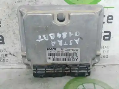 Second-hand car spare part ecu engine control for opel astra g berlina 2.0 dti oem iam references 09181243  0281010050