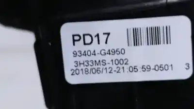 Pièce détachée automobile d'occasion commutateur d'éclairage pour hyundai i30 cw (pd) go références oem iam 93404g4950  3h33ms1002