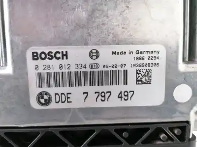 Second-hand car spare part ecu engine control for bmw serie 1 berlina (e81/e87) 120d oem iam references 7797497  