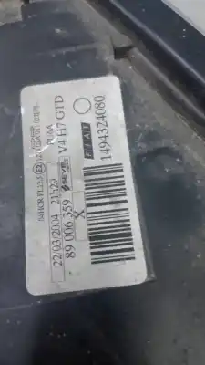 Автозапчастина б/у ліва фара для fiat ulysse (179) 2.0 jtdm cat посилання на oem iam 89006359  