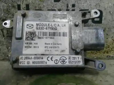 Автозапчастина б/у блок управління світлом для mazda cx-7 (er) 2.2 mzr-cd awd (er10a) посилання на oem iam g33d67y90g  