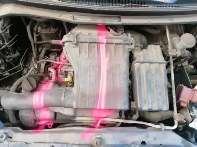 Peça sobressalente para automóvel em segunda mão motor completo por nissan pixo (uao) 1.0 referências oem iam k10b