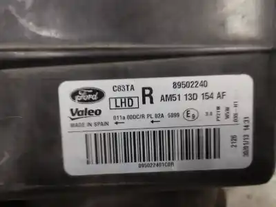 Автозапчасти б/у правая фара за ford c-max 1.6 ecoboost cat ссылки oem iam am5113d154af 89089352 89502240