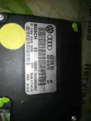 Second-hand car spare part electronic module for audi a8 (4e2) 4.2 quattro oem iam references 4e0915181  0199000006