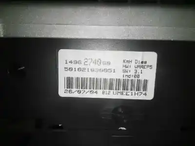 Peça sobressalente para automóvel em segunda mão quadrante por citroen c8 2.2 hdi 16v premier ii referências oem iam 1496274080  501021630051