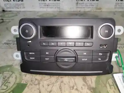 Peça sobressalente para automóvel em segunda mão sistema de áudio / rádio cd por dacia sandero stepway comfort referências oem iam 281158515r