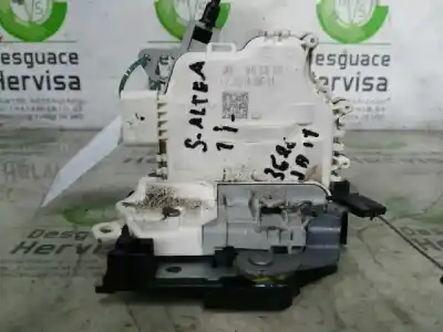 Peça sobressalente para automóvel em segunda mão fechadura da porta traseira esquerda por seat altea (5p1) i-tech referências oem iam 5p0839011c