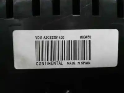 Peça sobressalente para automóvel em segunda mão quadrante por seat altea (5p1) i-tech referências oem iam 5p0920850  a2c92251400