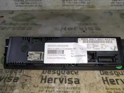 Second-hand car spare part climate control for bmw x1 (e84) 2.0 turbodiesel cat oem iam references a2c53399845  