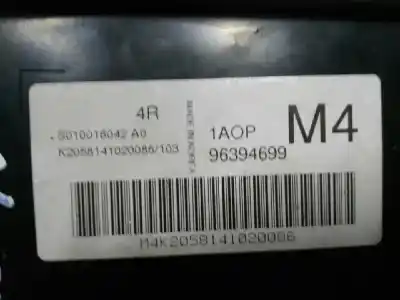 Second-hand car spare part ecu engine control for chevrolet lacetti cdx oem iam references 96394699  