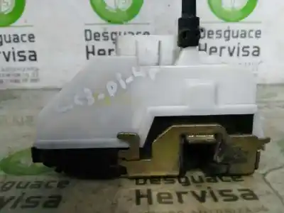 Second-hand car spare part left front door lock for citroen c3 1.4 oem iam references   