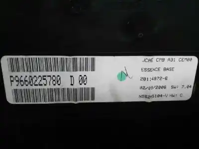 Peça sobressalente para automóvel em segunda mão quadrante por citroen c3 1.4 referências oem iam p9660225780  ns6245104v
