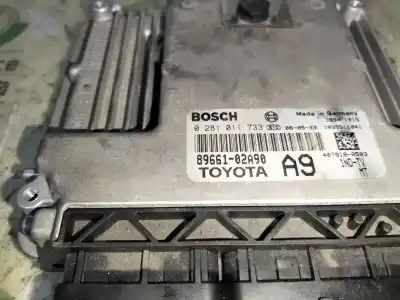Second-hand car spare part ecu engine control for toyota corolla (_e12_) 1.4 d (nde120_) oem iam references 0281011733  
