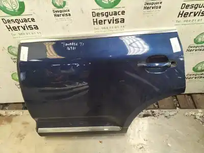 Peça sobressalente para automóvel em segunda mão porta do automóvel traseira esquerda por volkswagen touareg (7la) tdi v10 referências oem iam 