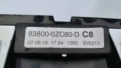 Peça sobressalente para automóvel em segunda mão quadrante por toyota auris (_e15_) 1.4 d-4d (nde150_) referências oem iam 838000zc80d a2c53245521 a2c53300865