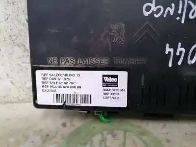 Second-hand car spare part fuse box unit for citroen berlingo 1.9 d multispace oem iam references 9642409880  