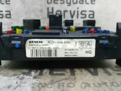 Peça sobressalente para automóvel em segunda mão CAIXA DE FUSÍVEIS E RELÉS por CITROEN XSARA PICASSO  Referências OEM IAM 9652474680  
