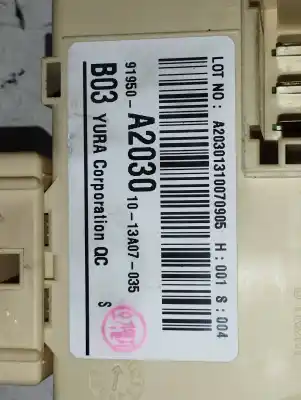 Автозапчасти б/у блок реле/предохранителей за kia cee´d (jd) 1.4 cvvt ссылки oem iam 91950a2030  