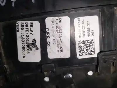 Second-hand car spare part fuse box unit for kia ceed 1.6 crdi cat oem iam references 91318a2335  