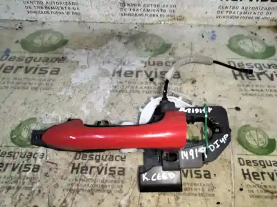 Second-hand car spare part exterior left front door handle for kia ceed 1.6 crdi cat oem iam references 